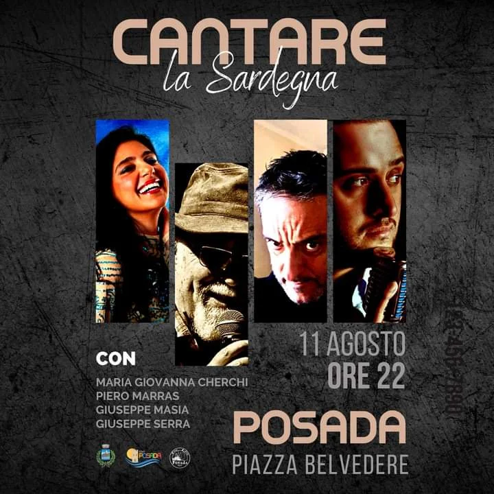 Cantare la Sardegna con Maria Giovanna Cherchi, Piero Marras, Giuseppe Masia e Giuseppe Serra